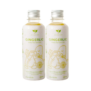 GINGERLIC น้ำสกัด กระเทียม ขิง (2 ขวด)
